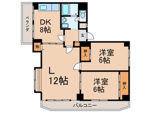 グレースマンションの物件間取画像